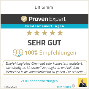ProvenExpert Ulf Gimm